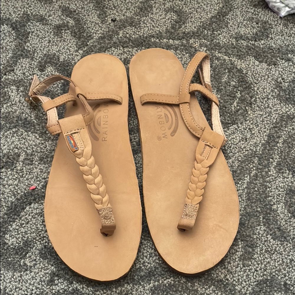Rainbow Women's Tan Sandals